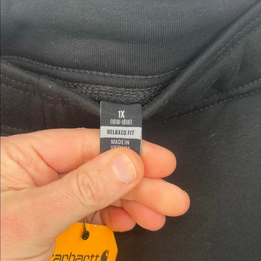 Carhartt Women's 1X Relaxed Fit Fleece Jogger Sweatpants NWT - Picture 4 of 8